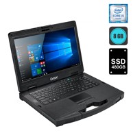 GETAC Laptop S410 / Intel Core i5 6300U, 14.1", 1366 x 768, 8 GB RAM, 500 GB SSD, Windows 10 Pro, crna (obnovljen)